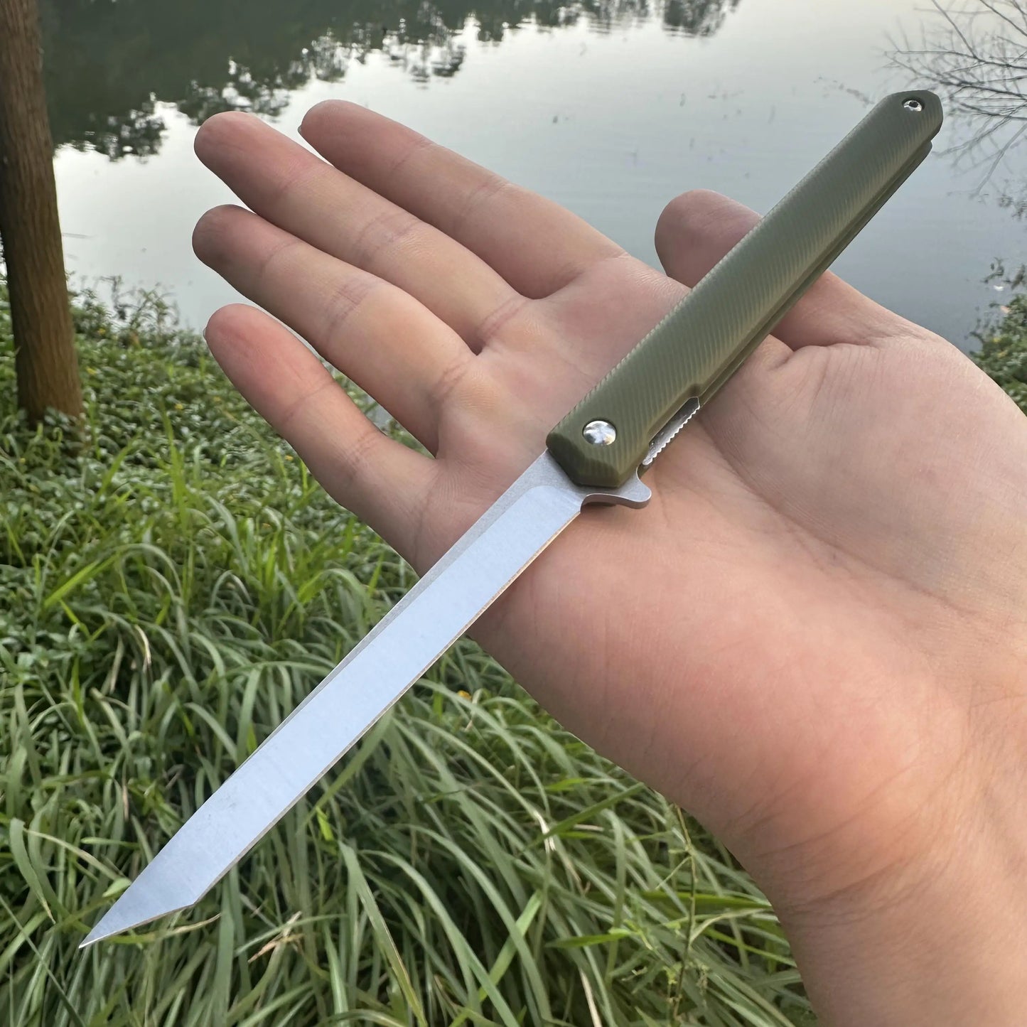 Couteau Bushcraft Lame Fine | France Survivalisme