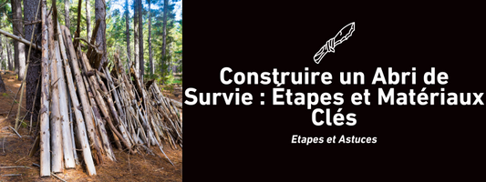 Construire un Abri de Survie : Étapes et Matériaux Clés