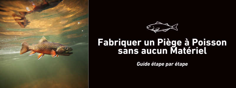 Comment Fabriquer un Piège à Poisson sans Matériel