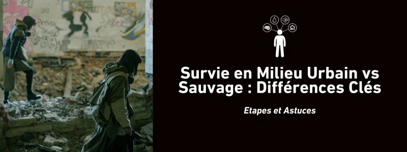 Survie en Milieu Urbain vs Sauvage : Différences Clés