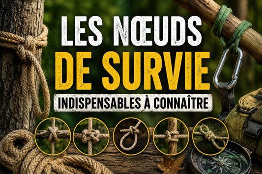 Illustration des nœuds de survie indispensables