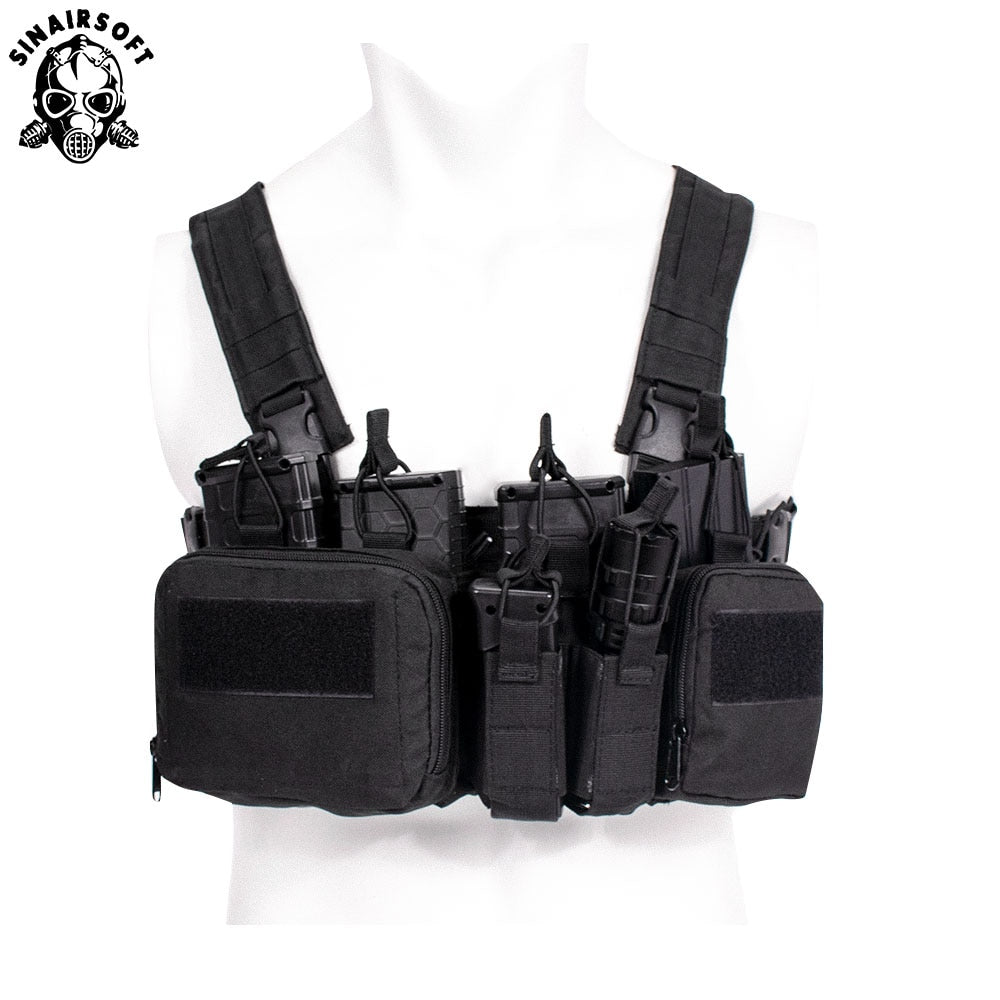 Petit Gilet Tactique Noir | France Survivalisme