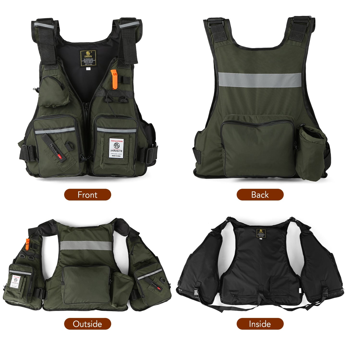 Gilet Tactique Style Pêche | France Survivalisme