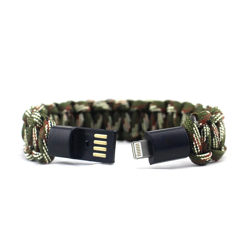 Bracelet Paracorde USB | Survie