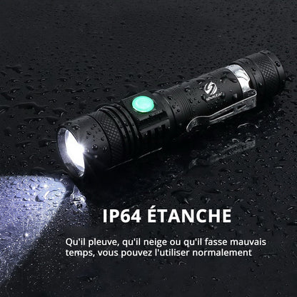 Kit Lampe Torche Tactique 2000Lumen | France Survivalisme