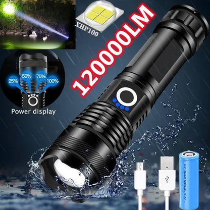 Lampe Torche Puissante USB | France Survivalisme