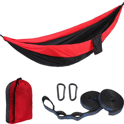 Hamac Toile de Parachute Rouge | France Survivalisme