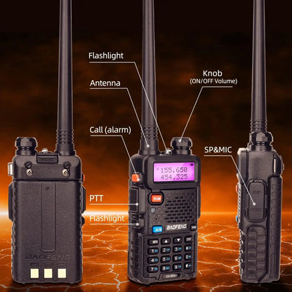 Talkie Walkie Professionel BaoFeng UV-5R 8W