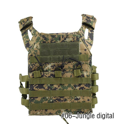 Gilet Tactique Style Militaire Camo Jungle | France Survivalisme