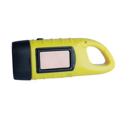 Lampe Torche Dynamo Solaire Jaune | France Survivalisme