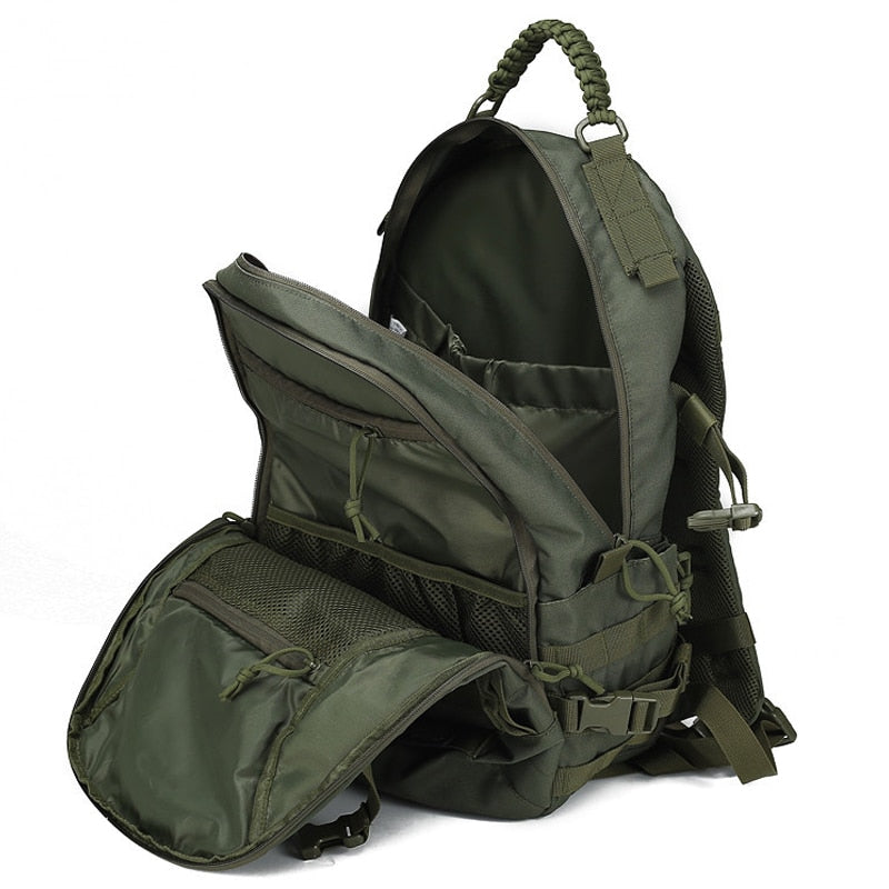 Sac a Dos Tactique Vert 55L | Survie