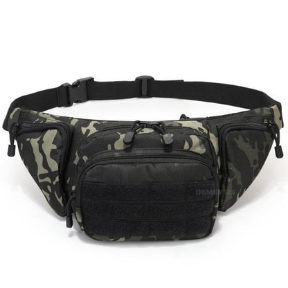 Sac Banane Tactique Camo Noir | France Survivalisme