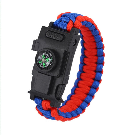 Bracelet Paracorde LED Rouge Bleu Default Title | Survie