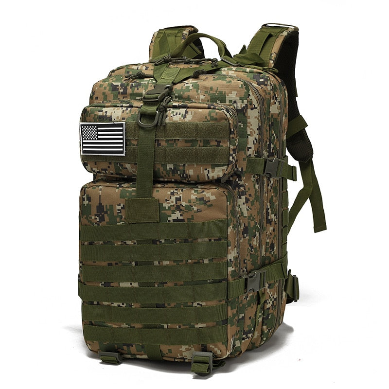 Sac tactique Militaire 50L (camo) Default Title | Survie